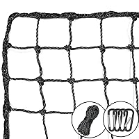 Baseball Softball Backstop Nets,Sports Net,Sports Netting Barrier,Sports Netting for Backyard,Twisted Knotted PE Net