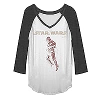 STAR WARS Women's 3/4 Sleeve Raglan