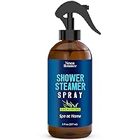 Eucalyptus Shower Steamer Spray 8 fl oz - Shower Aromatherapy Spray - Eucalyptus Shower Spray - Sauna Spa Steam Shower Mist at Home, Room - Essential Oil Shower Eucalyptus Spray