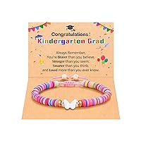 Kindergarten Preschool Graduation Gifts for Girls Class of 2024 Bracelet Kindergarten Pre K Graduate for Daughter Granddaughter Niece