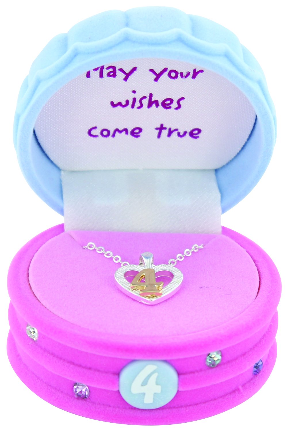 It's My Year Child's Number Pendant, 4Th Birthday, One Size