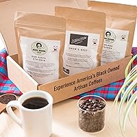 NoirePack-Black Owned Specialty Coffee Subscription Sampler Box, East African Coffees, Gift Set, Minority Owned Coffee, Whole Bean, Ground Coffee