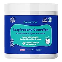 Respiratory Guardian for Dogs - Supports Lung Health, Nasal, Bronchial and Tracheal, Vegan Bacon Flavor (135g) with Quercefit® and Respiratory Probiotics