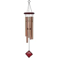 Woodstock Chimes Encore Collection, Chimes of Polaris, 22'' Bronze Wind Chimes for Outdoor, Patio, Home or Garden Décor (DCB22)