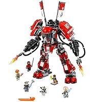 LEGO NINJAGO Movie Fire Mech 70615 Building Kit (944 Pieces)