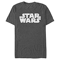 STAR WARS Big & Tall Distressed Logo Men's Tops Short Sleeve Tee Shirt