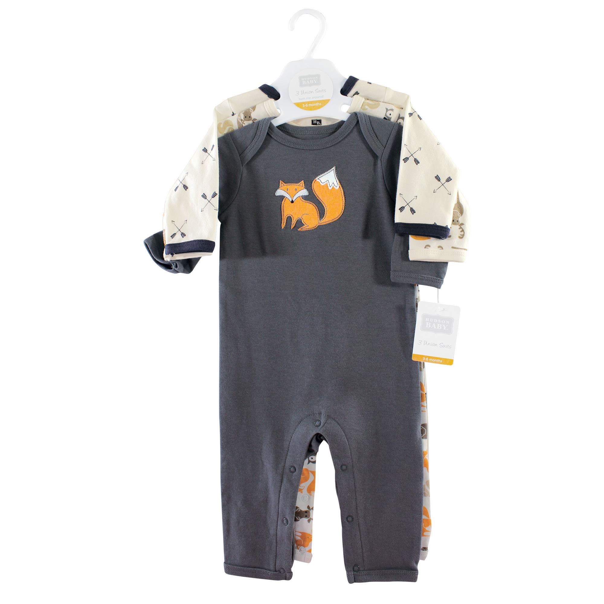 Hudson Baby baby-boys Cotton Coveralls