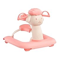Baby Doll Walker with Rolling Wheels and Adjustable Seat Belt - Sturdy, High-End Design, Fits Dolls up to 17