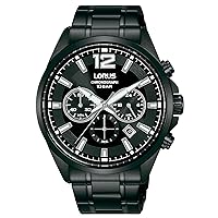 Lorus Sport Man Mens Analog Quartz Watch with Stainless Steel Bracelet RT379JX9