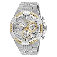 Invicta Men's Bolt Quartz Watch with Two-Tone-Stainless-Steel Strap, 16
