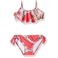 Seafolly Girls' Ruffle Front Bikini Swimsuit Set