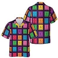 Funny Colorful Dia De Los Muertos Hawaiian Shirt S-5XL, Vacation Shirt