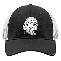 Woman Vote Like Ruth Sent You Hats for Men Camping Vintage Trucker Women Black American Caps Gift Hat Slogan Hat
