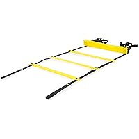 ProsourceFit Speed Agility Ladder 8, 12, and 20 Rung for Speed Training and Sports Agility Workouts with Free Carrying Bag