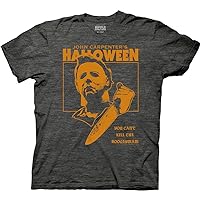 Ripple Junction Halloween Men's Short Sleeve T-Shirt Michael Myers Vintage You Can't Kill The Boogeyman Officially Licensed