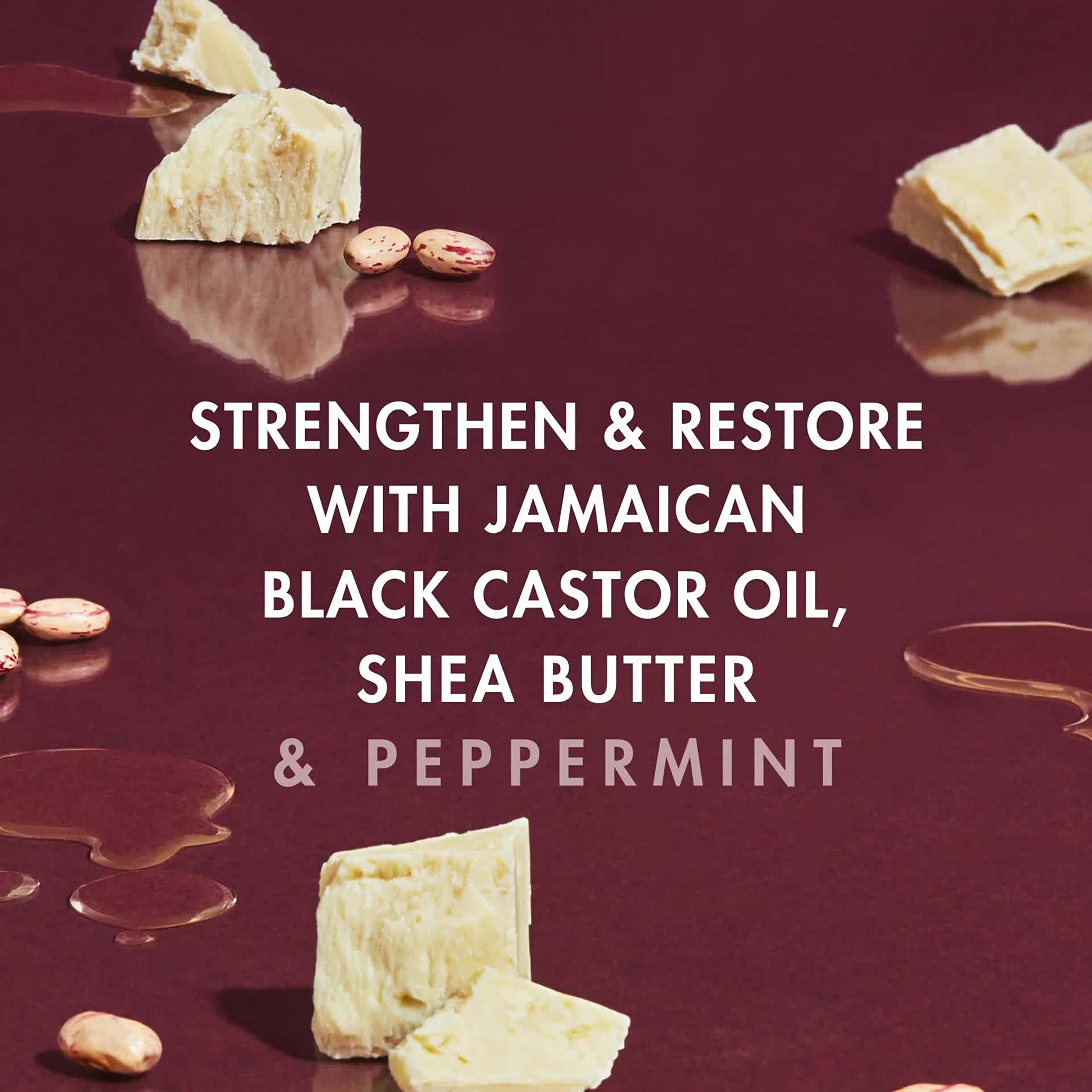 SheaMoisture Jamaican Black Castor Oil Treatment Masque Jamaican Black Castor Oil For Dry Hair Paraben Free Hair Mask 11.5 oz