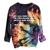 Sweatshirt for Womens Pullover Shirts Tops Blouses Shirts Loose Long-Sleeved Top Pullover Fleece Tunic Outwear