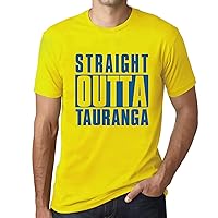 Men's Graphic T-Shirt Straight Outta Tauranga Eco-Friendly Limited Edition Short Sleeve Tee-Shirt Vintage