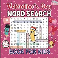 Valentines Day Word Search For Kids Puzzle Book: Fun Word Search Puzzles for Kids, Toddlers and Preschool Kids Activity Book: Valentine's Day Word Search