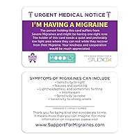 I'm Having a Migraine Assistance Card 3 pcs