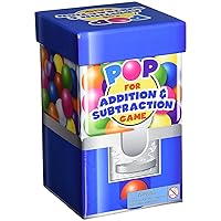 Learning Resources Pop For Addition and Subtraction Math Game, Easter Toys , Classroom and Homeschool Math Games, Math Activities for Kids, 100 Pieces, Grades 1 and up, Ages 6 and up
