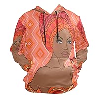 ALAZA African American Pretty Girl Hoody Sweatshirt Sweater Men S