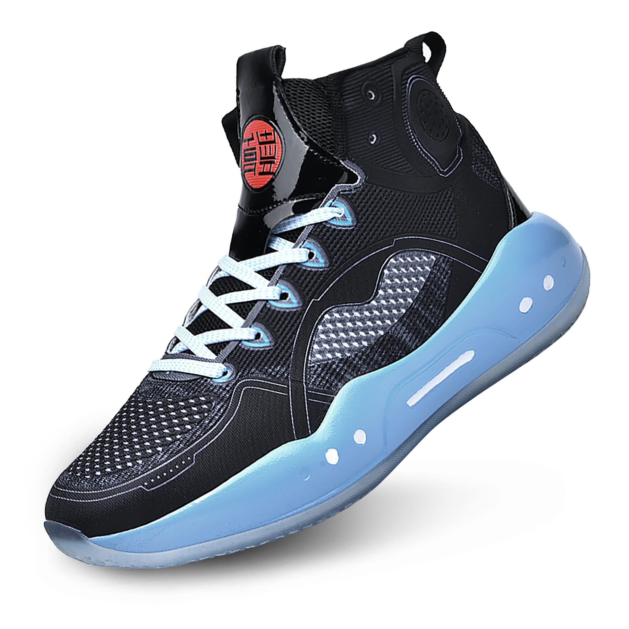 Mua CJSPORX Men's High Top Basketball Shoes Fashion Sneakers Non Slip Outdoor  Tennis Shoes Black&Blue Size 6 trên Amazon Mỹ chính hãng 2023 | Giaonhan247