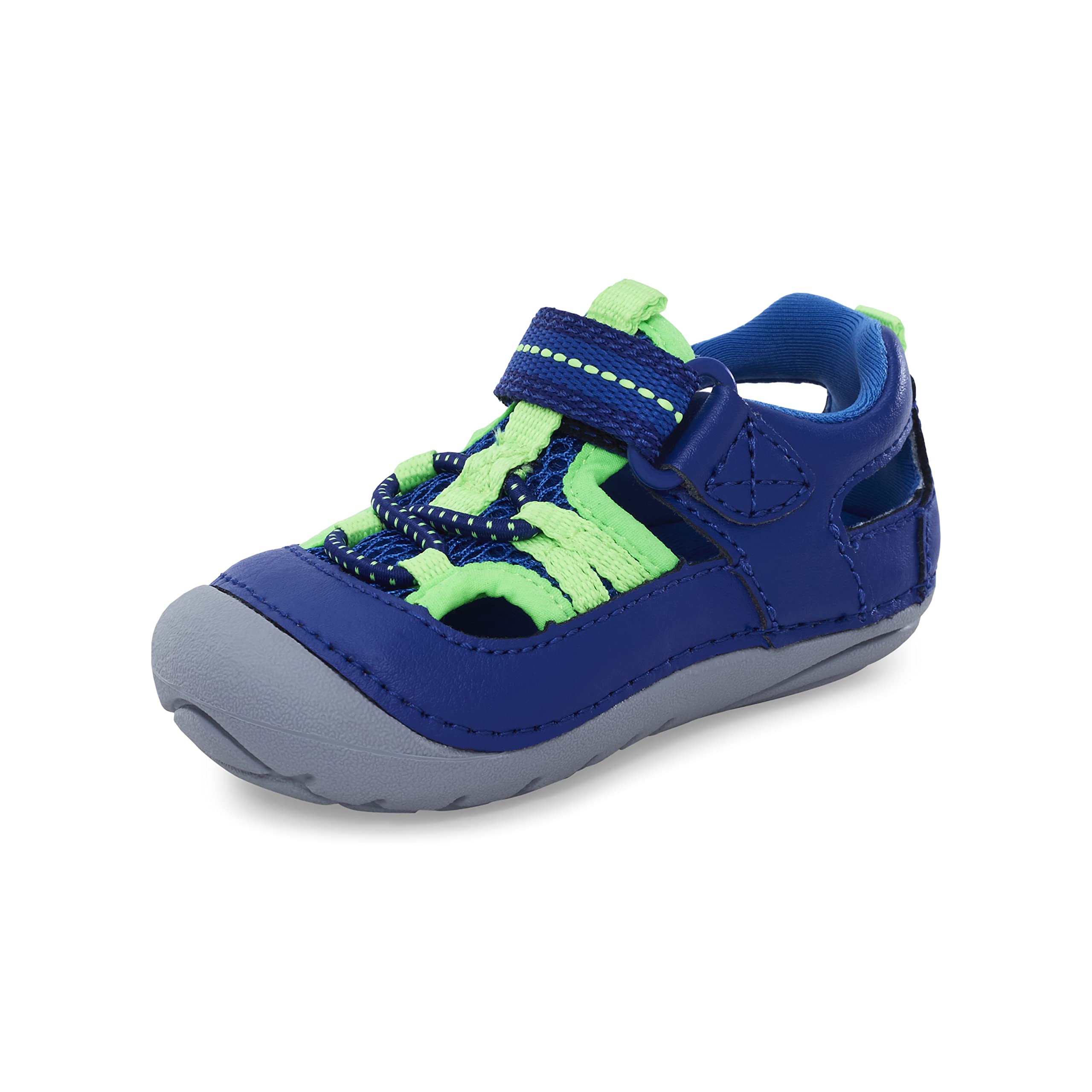 Stride Rite Unisex-Child Soft Motion Tobias First Walker Shoe