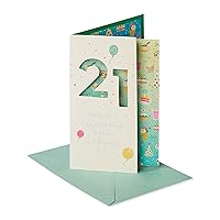 American Greetings 21st Birthday Card (Being Young)