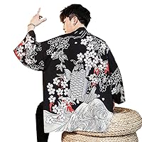 Women Japanese Kimono Cardigan Coat Yukata Outwear Tops Vintage