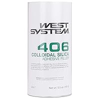 West System 406-7 Collodial Silica 5.5oz, off-white