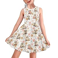 Lightweight Dresses for Teen Girls Toddler Girl Summer Clothes 3-16Y
