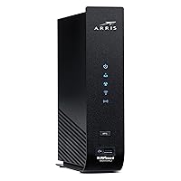 ARRIS Surfboard SBG6950AC2 DOCSIS 3.0 Cable Modem & AC1900 Wi-Fi Router , Approved for Comcast Xfinity, Cox, Charter Spectrum & more , Four 1 Gbps Ports , 400 Mbps Max Internet Speeds