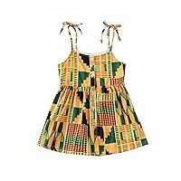 Summer New Baby Skirt African Boho Baby Cute Dress Fairy Clothes Girl Dresses Vintage Dress Toddler Girl