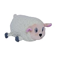 Outward Hound Fattiez Sheep Plush Squeaky Dog Toy, Medium