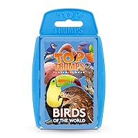 Top Trumps Birds of The World Classics Card Game, Discover Some Interesting Facts in This Educational Packed Game Including The Blue Jay’s Wingspan, 2 Plus Players Makes a Great Gift for Ages 6 Plus