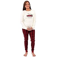 Touched by Nature Unisex Holiday Pajamas, Christmas Tree Women, Women X-Large