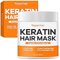 Keratin Hair Mask (250ml), Collagen Hair Treatment Deep Repair Damage Root, Natural Deep Conditioner Hydrating Masque, Collagen Hair Mask Essence for Dry Damaged Hair All Hair Types