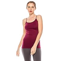 Kurve American Made Basic Seamless Cami, UV Protective Fabric UPF 50+ (Made with Love in The USA)
