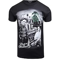 ShirtBANC Mens Chicano Inspired Vatos Shirt Blood in Blood Out Movie Tribute Tee