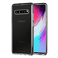 tech21 - Evo Check Case - Compatible with Samsung Galaxy S10 5G - Mobile Phone Casing with Anti-Microbial Properties, Smokey/Black
