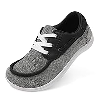 BARERUN Womens Walking Shoes Barefoot Minimalist Trail Running Shoes Wide Toe Zero Drop Tennis Sneakers for Jogging Hiking Athletic Lightweight Cross Training Shoes for Gym Office Driving
