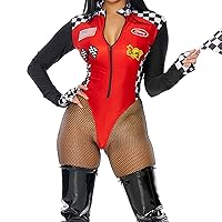 Forplay Wanna Race Racer-Themed Fancy Dress - 4-Piece Women's Halloween Costume