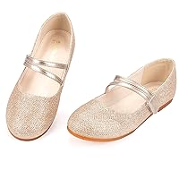 Girls Flats Mary Jane Shoes Dress Shoes for Girl Ballet Flats Back to School Princess Wedding Shoes (Little Kid/Big Kids)
