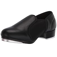 Danzcue Adult Stretchy Neoprene Tap Shoes, Black