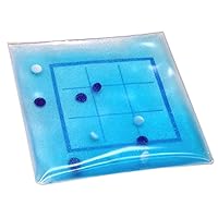 Skil-Care Tic-Tac-Toe Gel Pad (Light Blue) 10”W x 10”D - Touch-Responsive, Tactile and Visual Stimulation Toy, Enhances Motor Skills - 912435