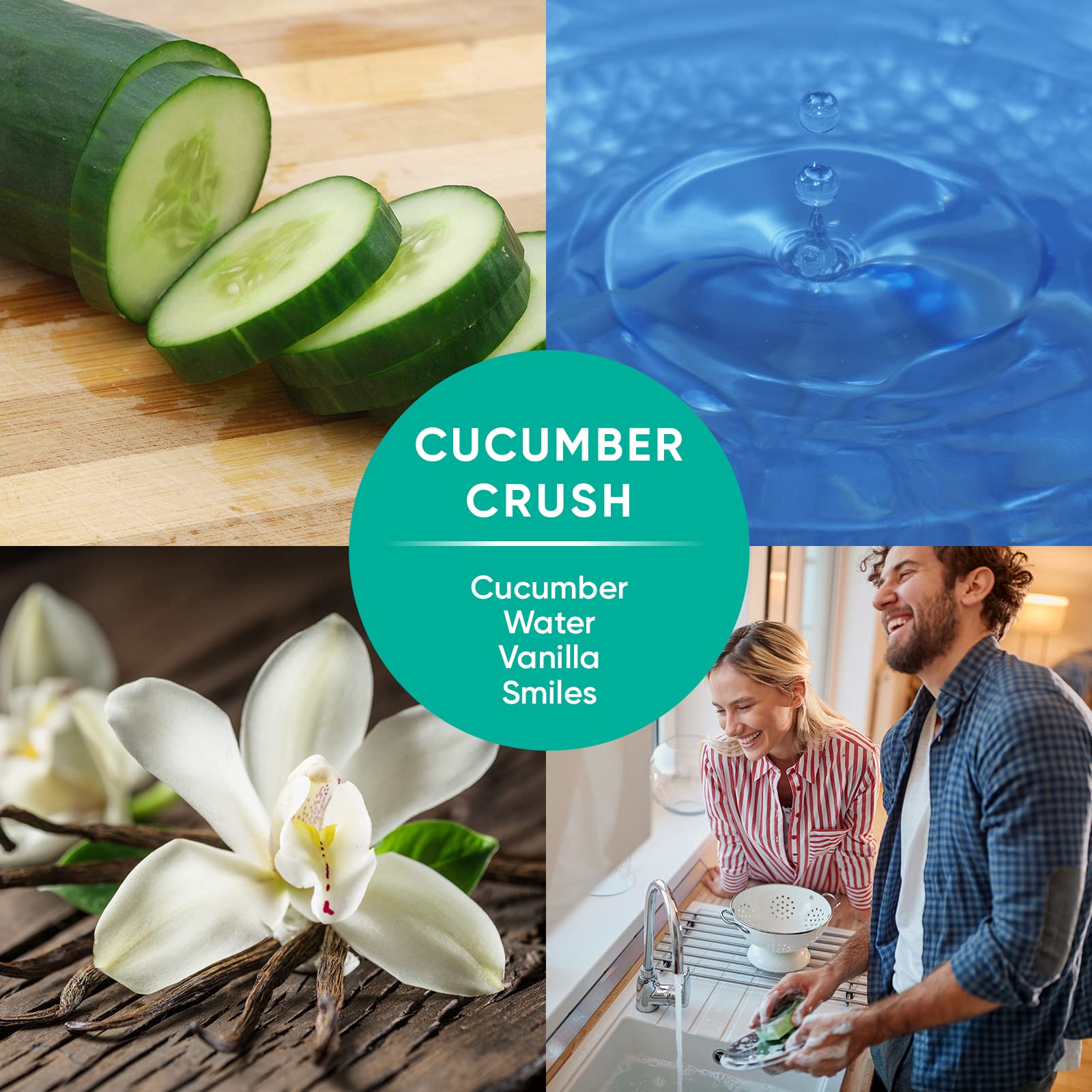 Pinalen Dishwashing Liquid Cucumber Crush, 25.3 fl. oz. (2402)