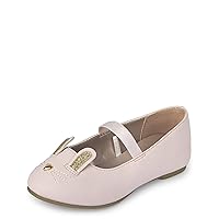 The Children's Place baby girls Bunny Ballet Flats