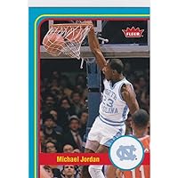 Michael Jordan North Carolina (Unc) Tar Heels, North Carolina Tar Heels (Basketball Card) 2012-13 Fleer Retro #1 Shipped in an Acrylic Screwdown Holder