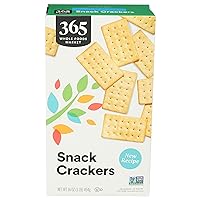 365 by Whole Foods Market, Natural Buttery Flavor Snack Crackers, 16 Ounce